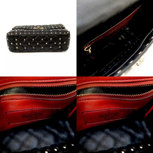 💎✨BEAUTIFUL✨💎Authentic VALENTINO GARAVANI Medium Rockstud Spike Shoulder Bag - Picture 4 of 6